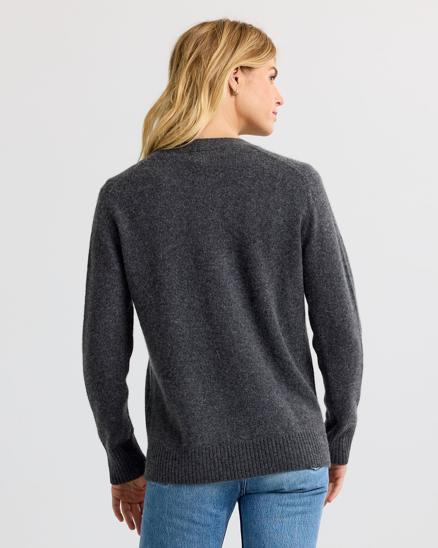 Cashmere Boyfriend Cardigan
