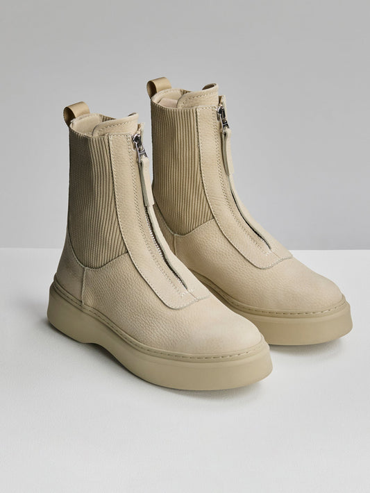 Corian Zip Front Ankle Boot