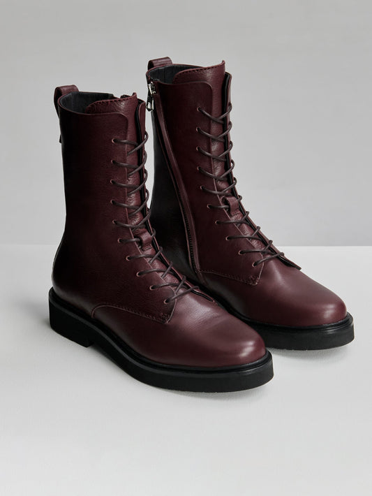 Boyten Lace Up Nappa Boot