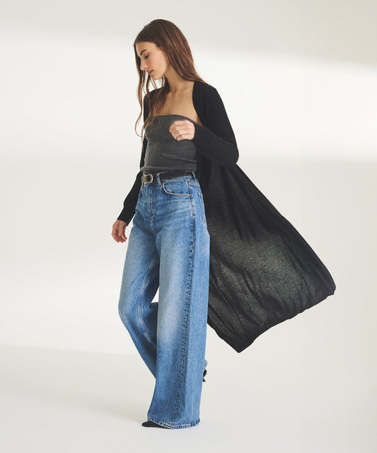 Super Fine Cashmere Duster