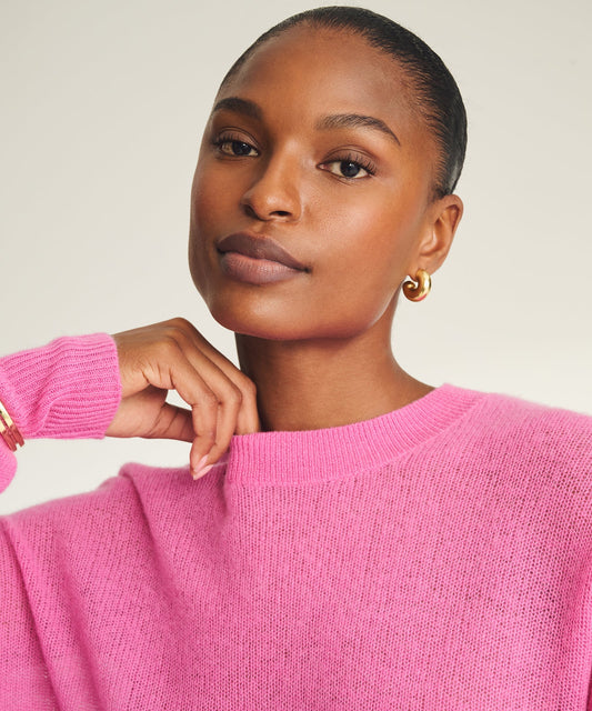 Featherweight Cashmere Crewneck Sweater