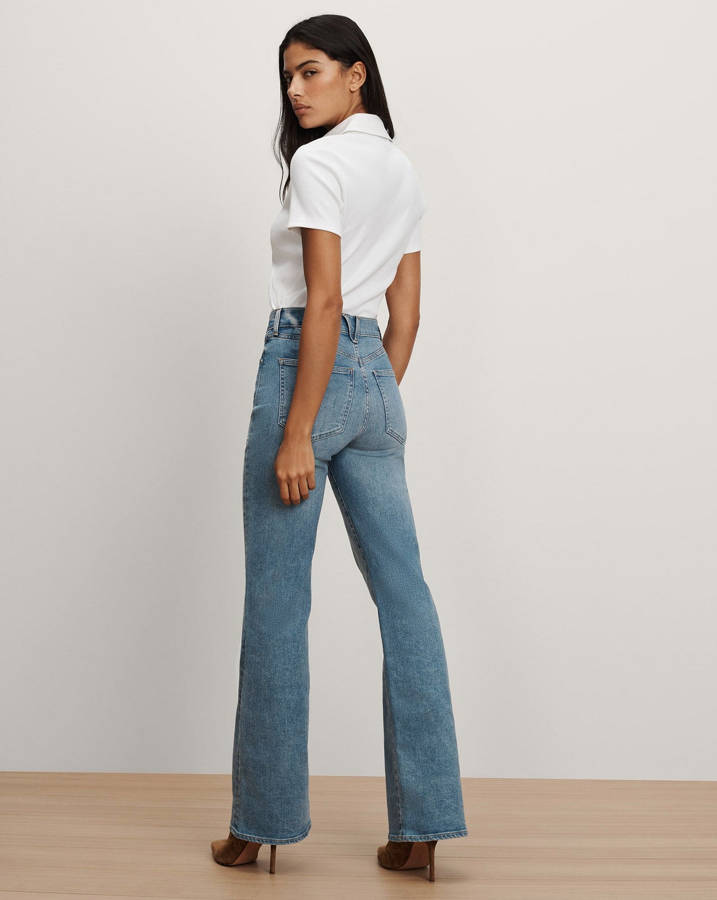Crosbie Slim Wide-Leg Jean