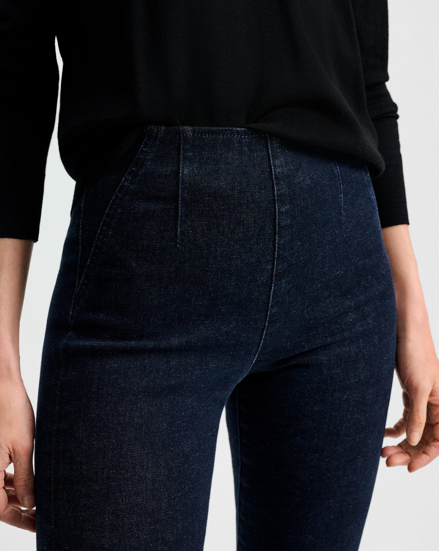 Beverly Off-Duty Skinny-Flare Jean