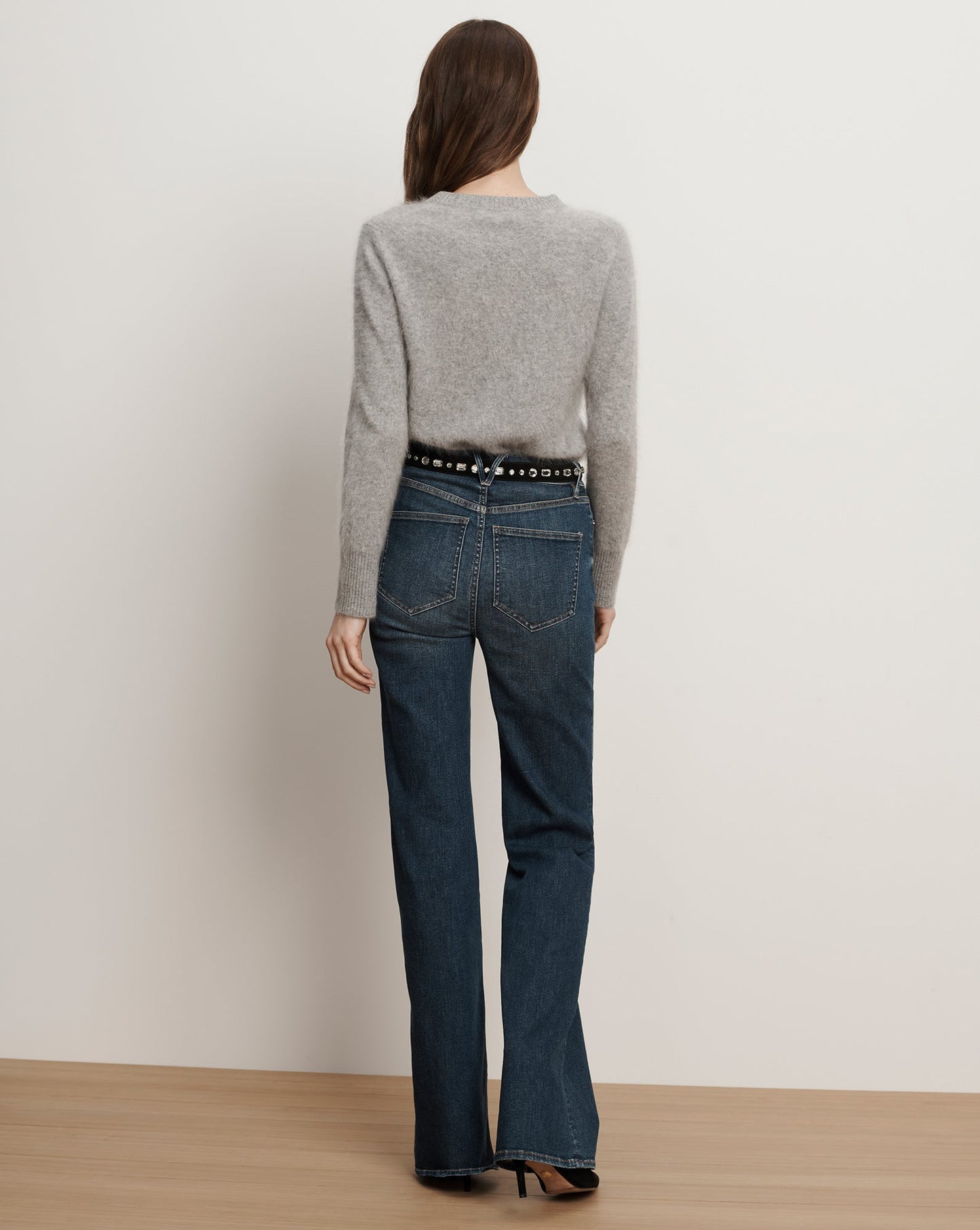 Crosbie Slim Wide-Leg Jean