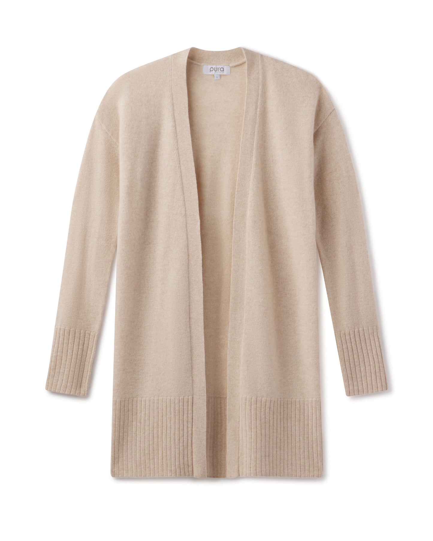 Long Cashmere Cardigan