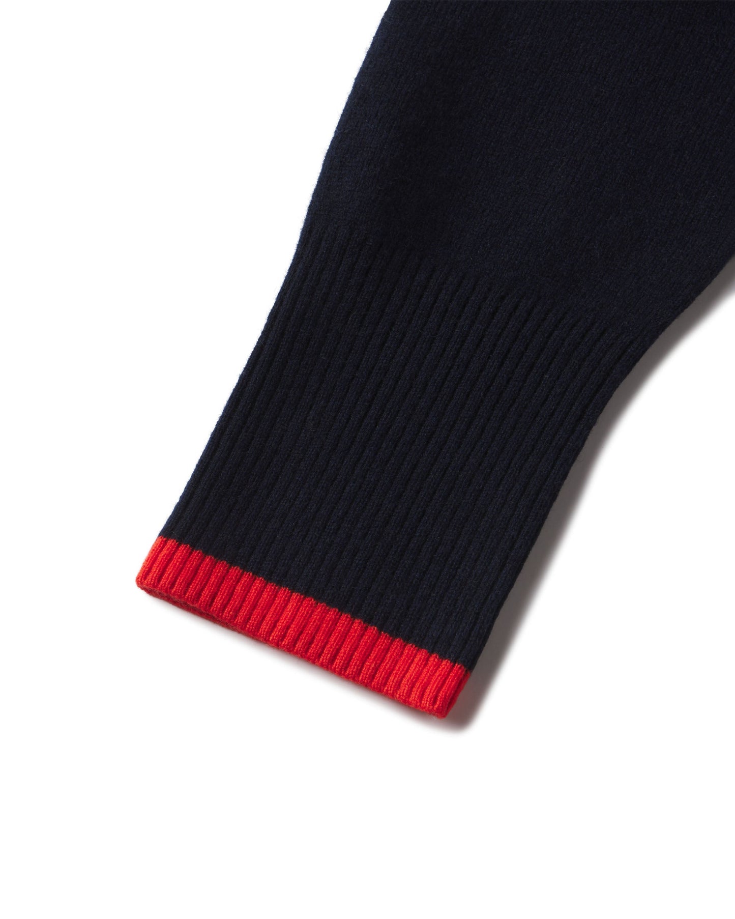 Cashmere Contrast Hoodie