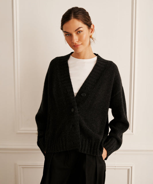 Super Luxe Cashmere Oversized Cardigan