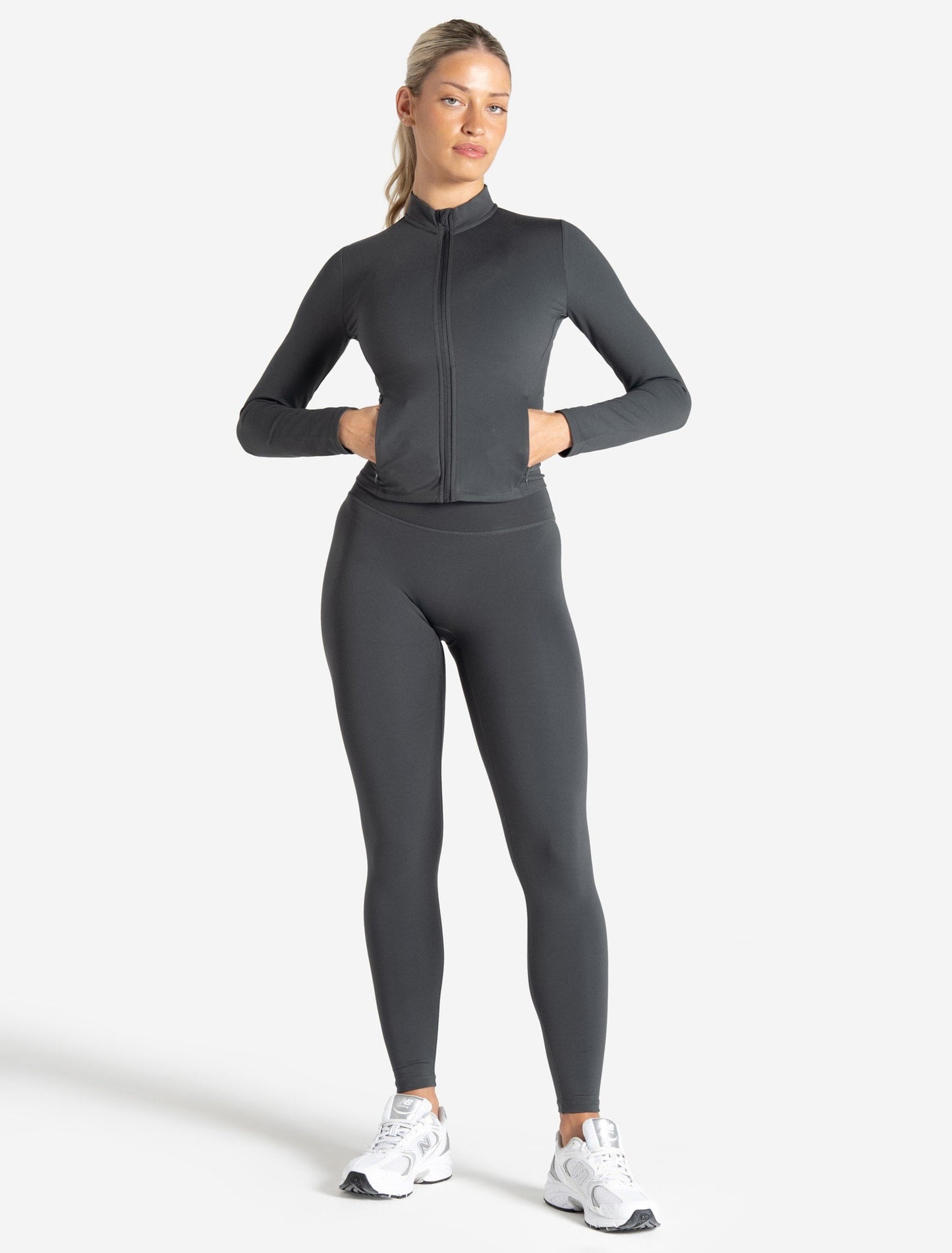 Allure Zip Jacket - Storm Grey