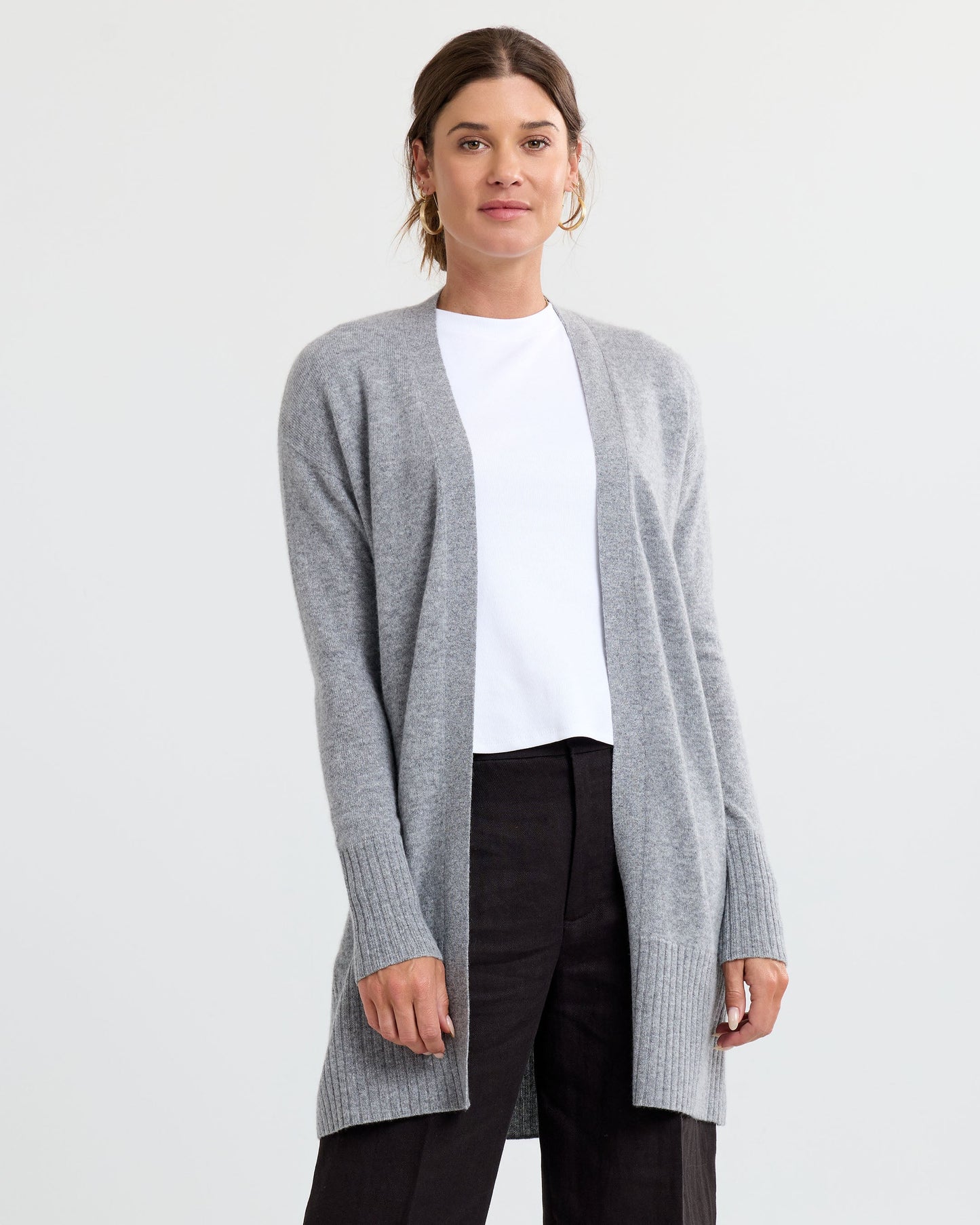 Long Cashmere Cardigan