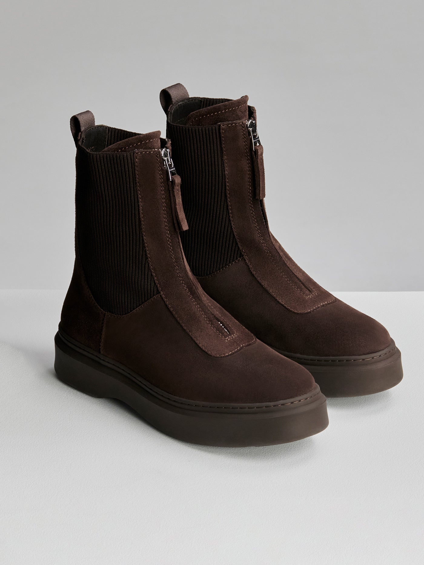 Corian Zip Front Ankle Boot