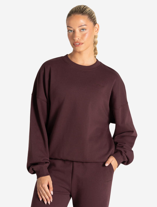 Core Sweater - Cherry