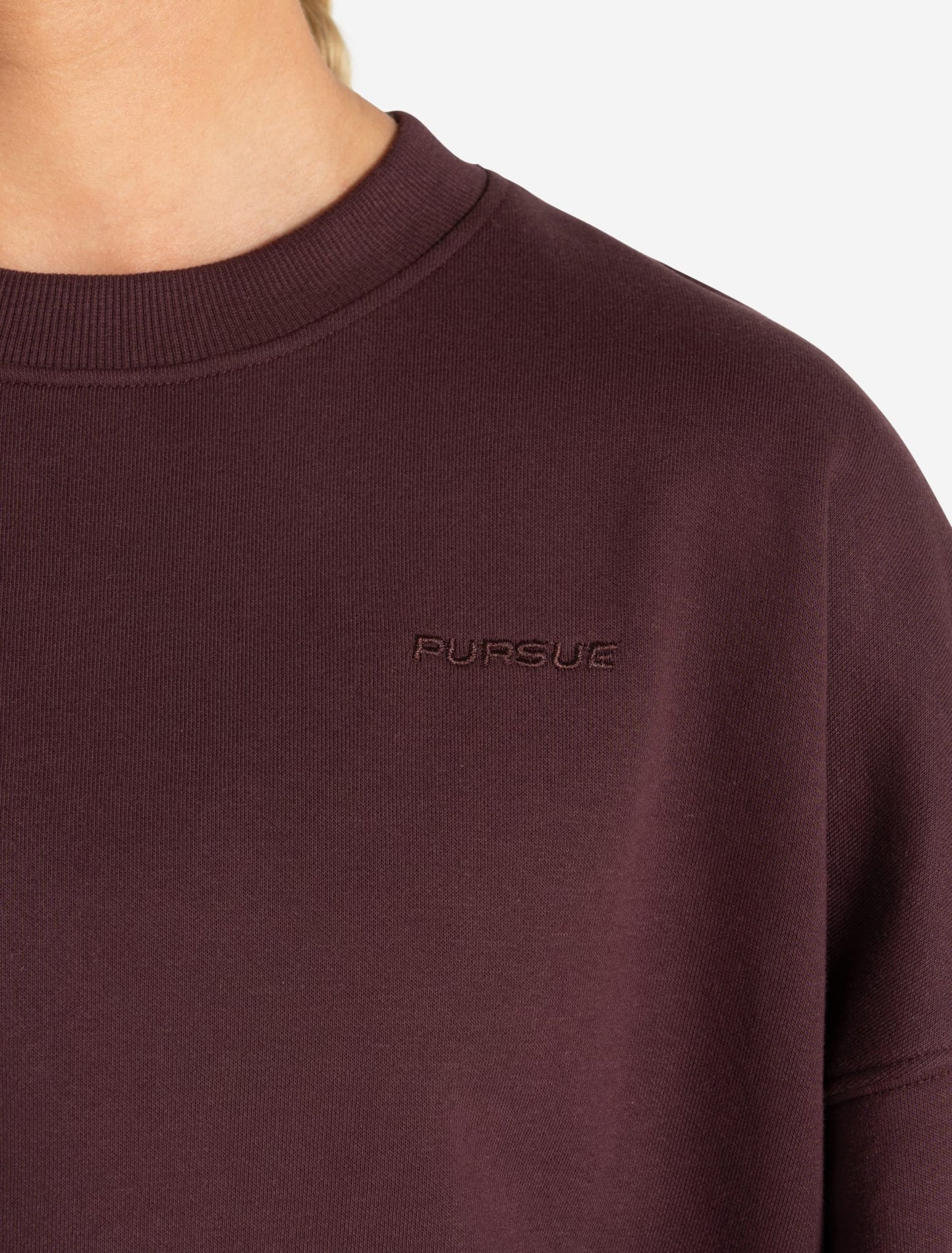 Core Sweater - Cherry