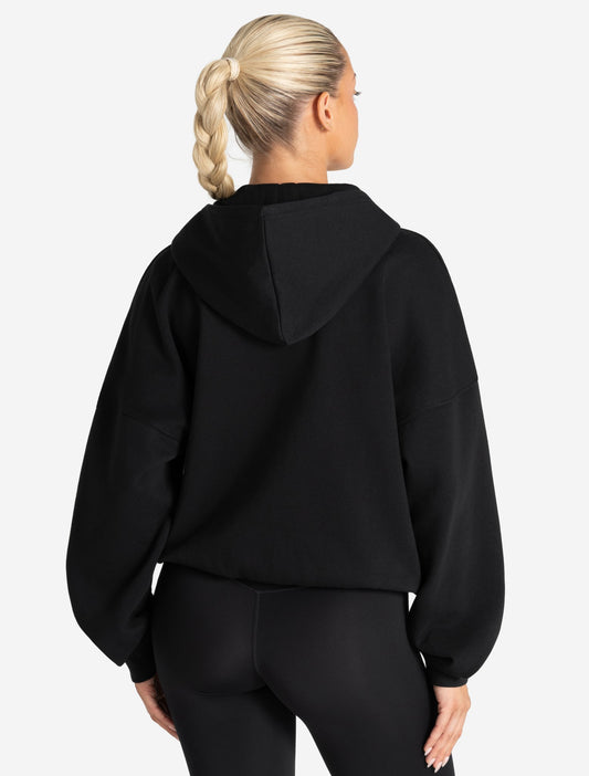 Core Zip Hoodie - Black