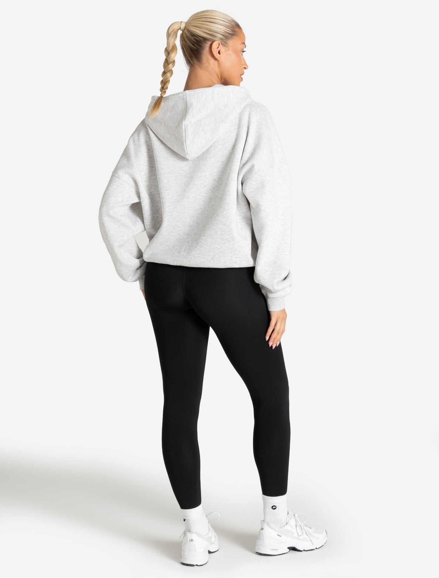 Core Zip Hoodie - Grey Marl