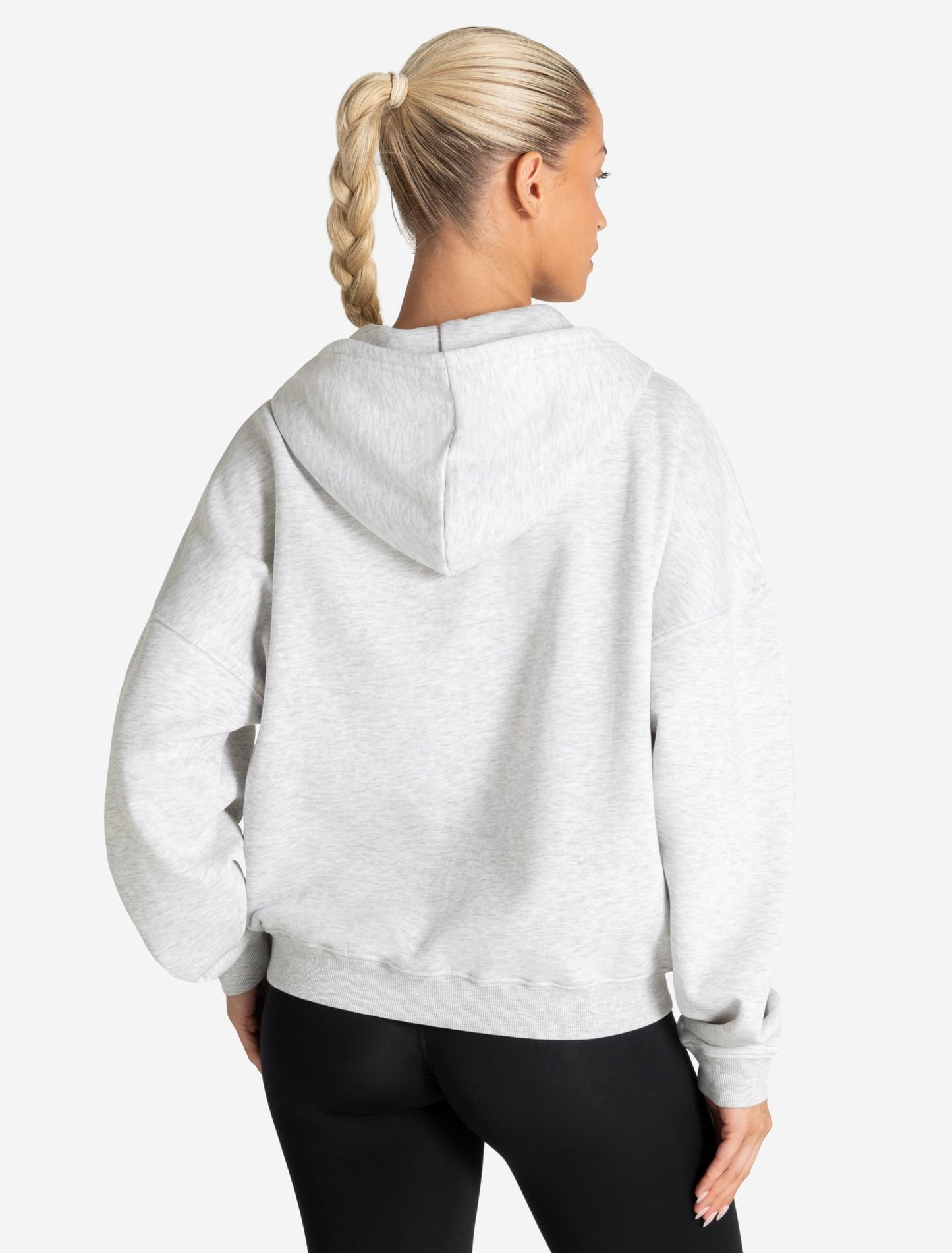 Core Zip Hoodie - Grey Marl