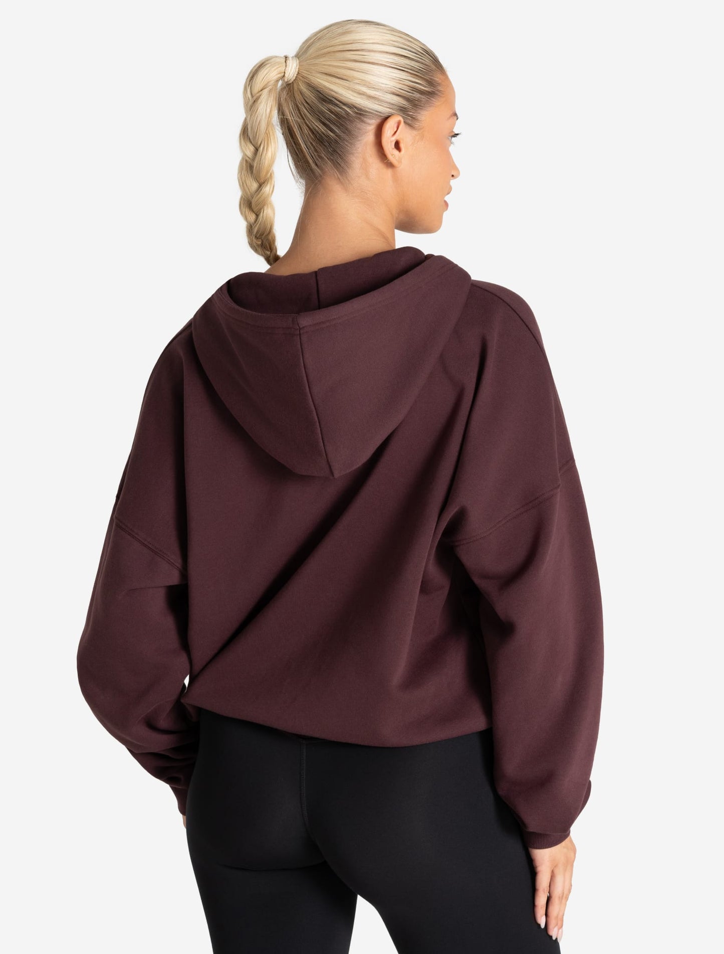 Core Zip Hoodie - Cherry