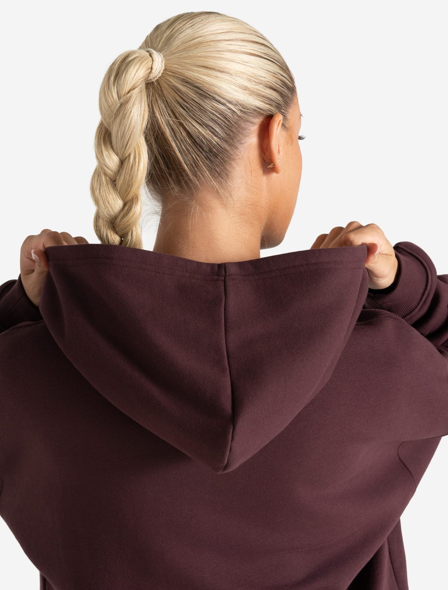 Core Zip Hoodie - Cherry