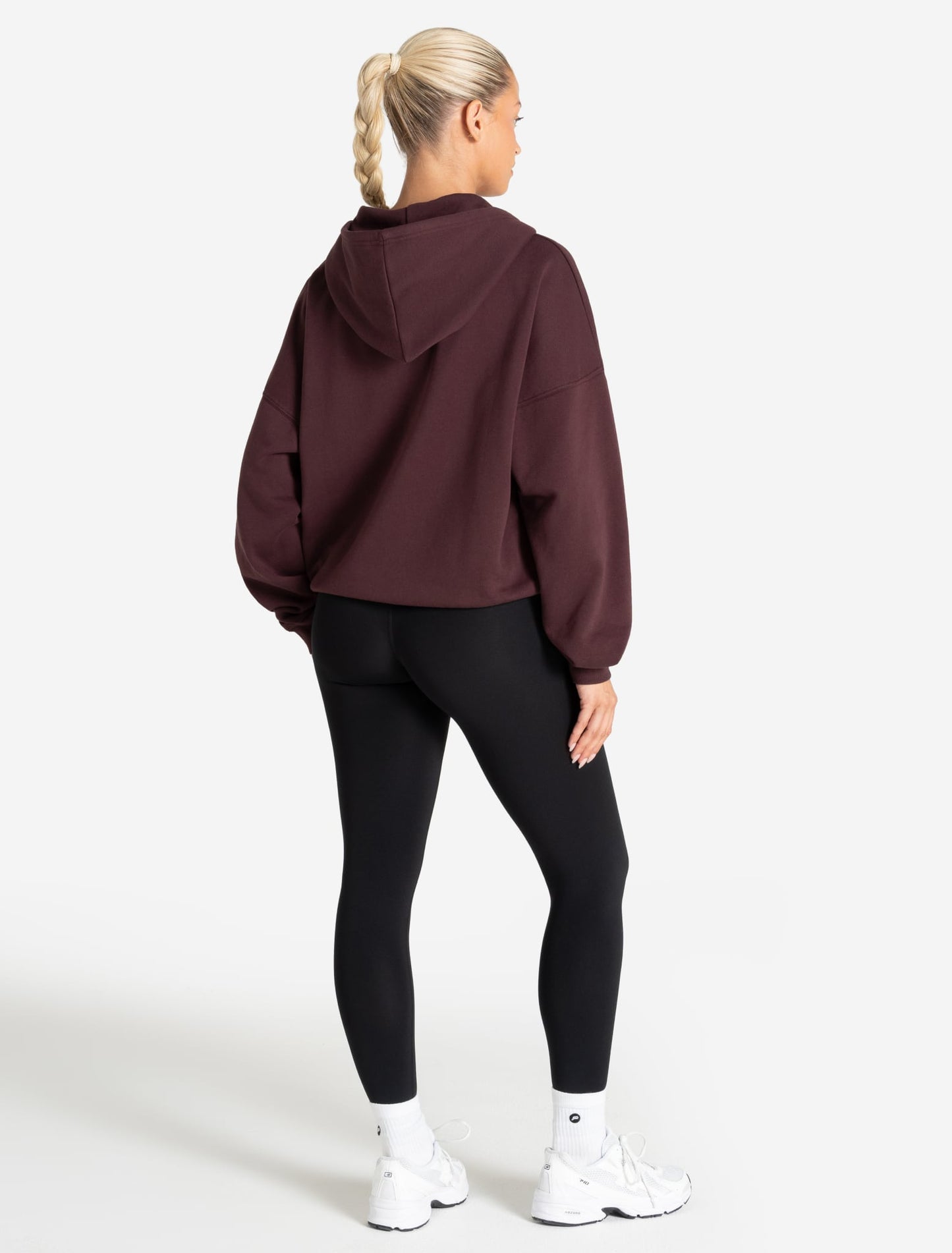 Core Zip Hoodie - Cherry