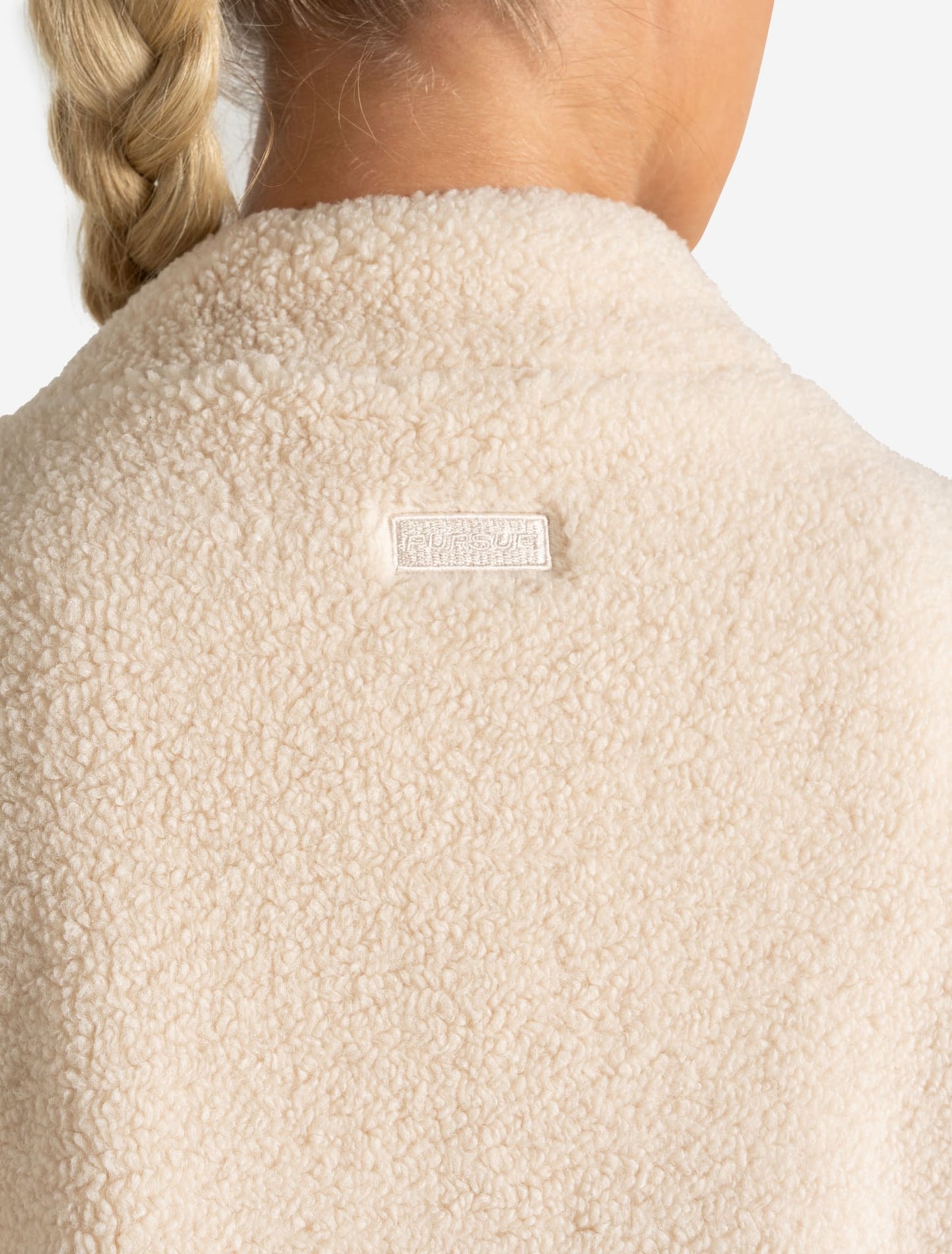 Borg Fleece Jacket - Cream