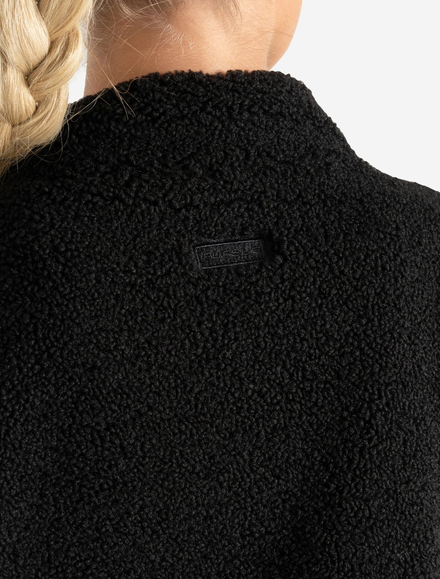 Borg Fleece Jacket - Black
