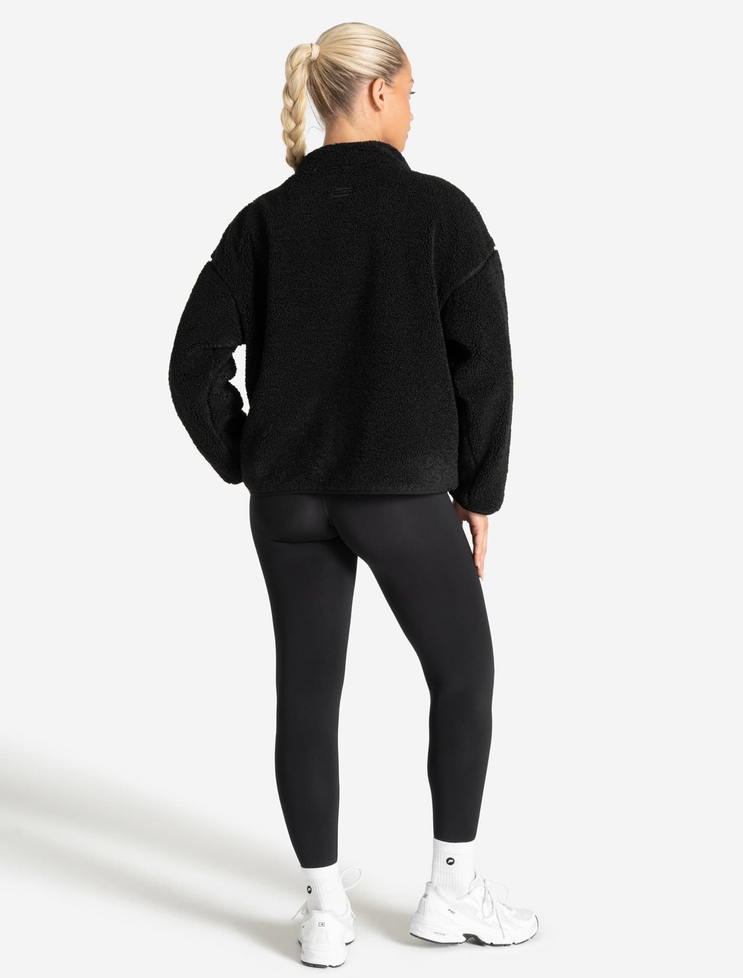 Borg Fleece Jacket - Black