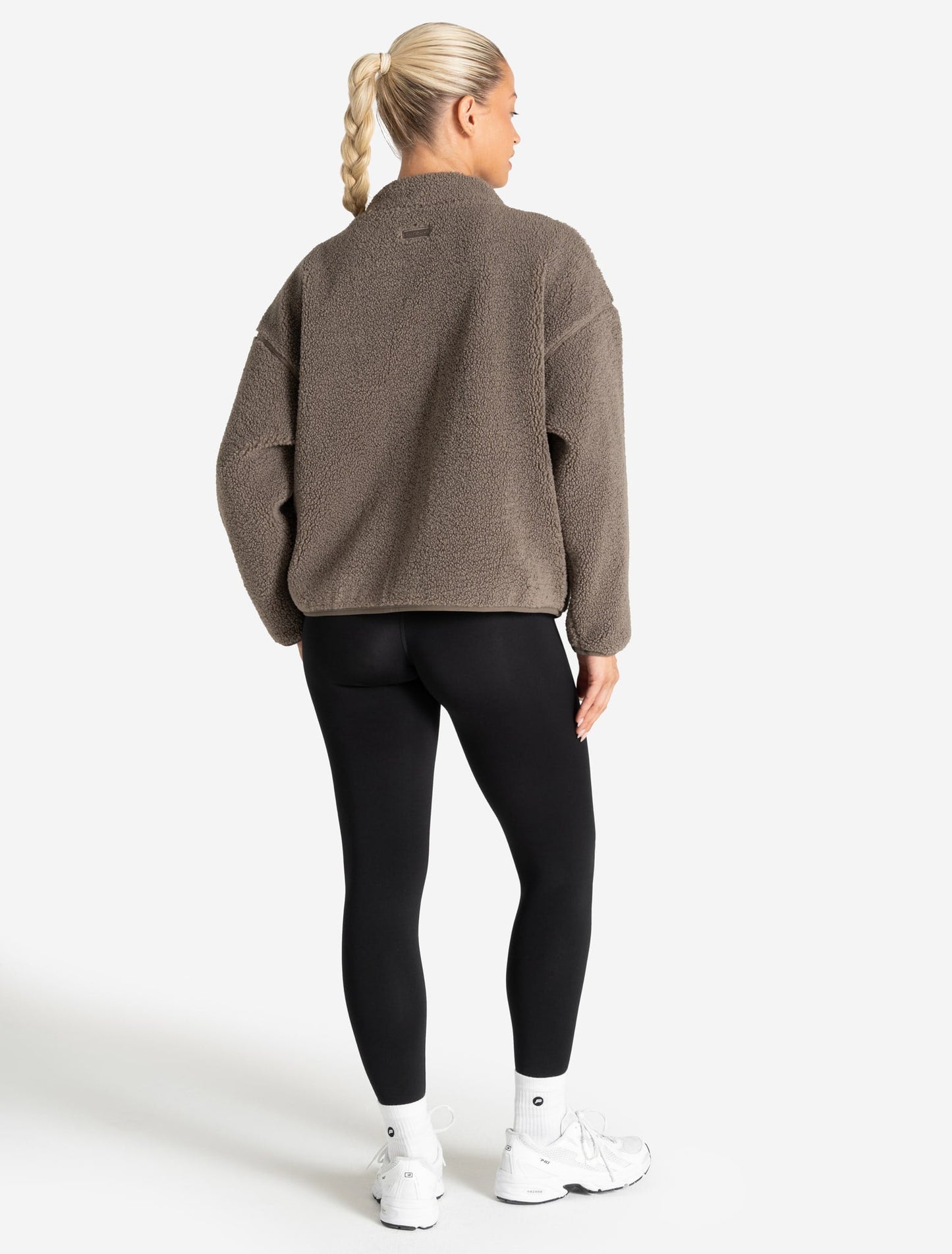 Borg Fleece Jacket - Mole