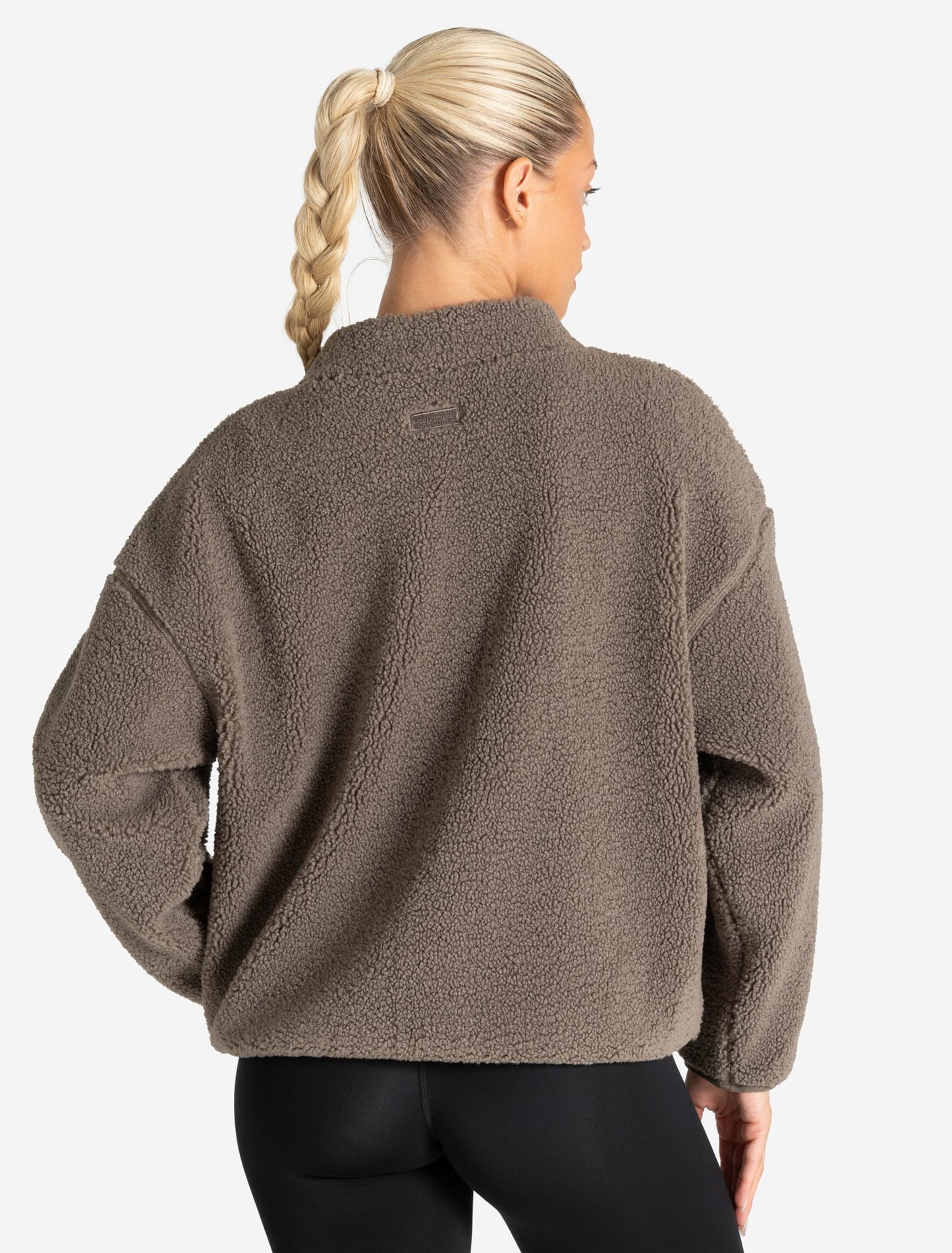 Borg Fleece Jacket - Mole