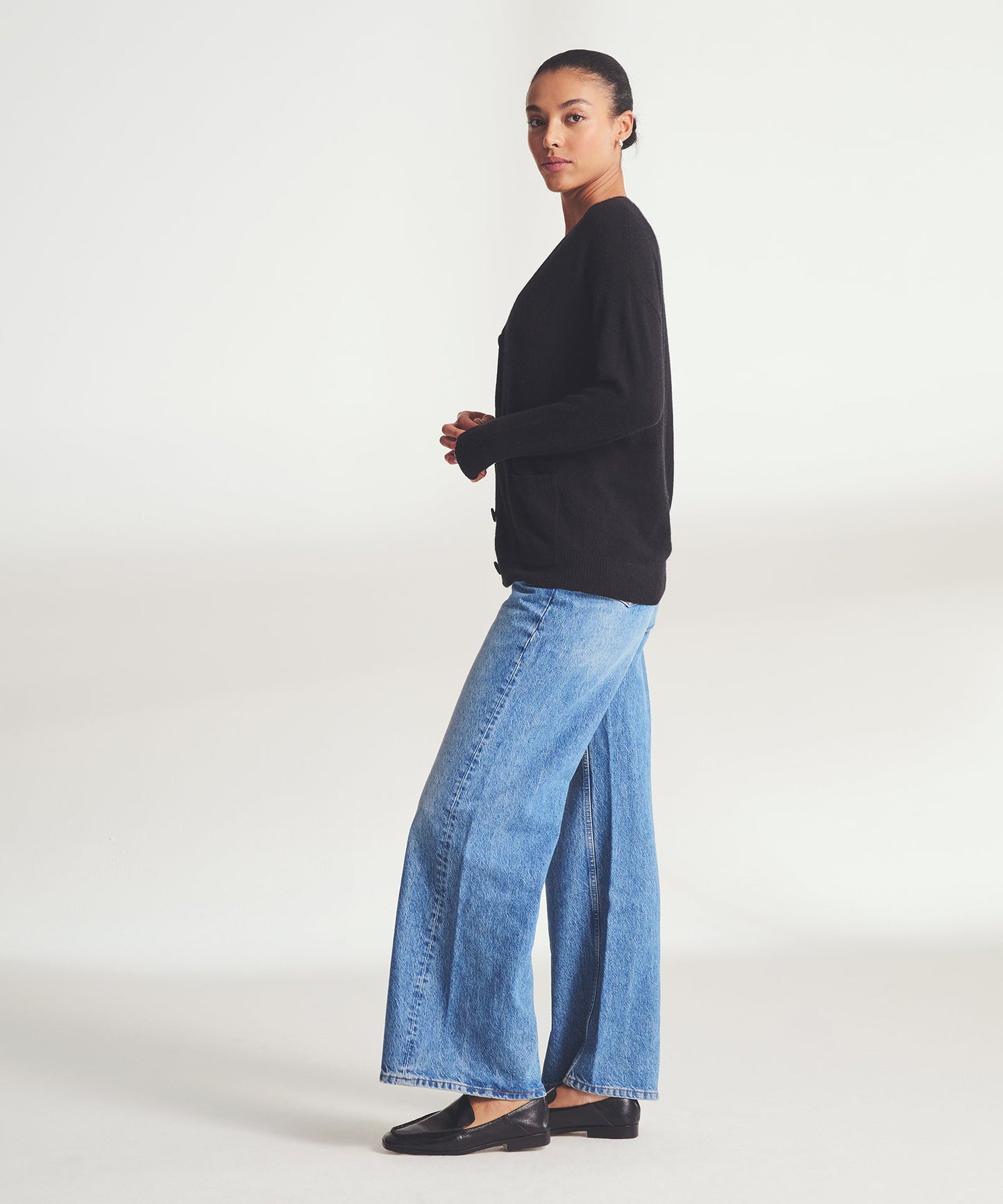 Signature Cashmere Boyfriend Cardigan