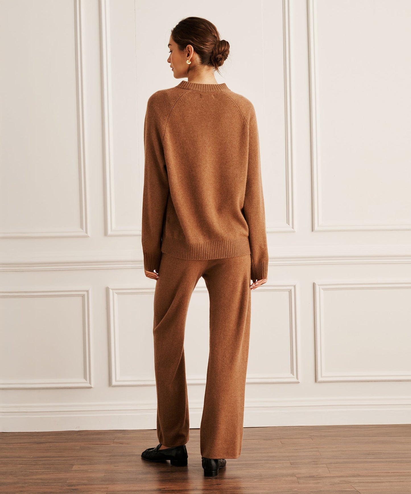 Luxe Cashmere Oversized Crewneck Sweater