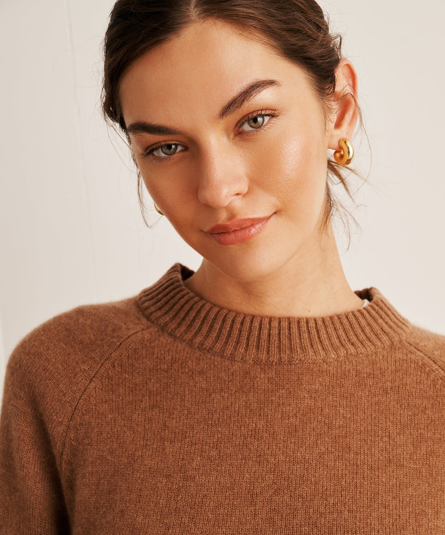 Luxe Cashmere Oversized Crewneck Sweater