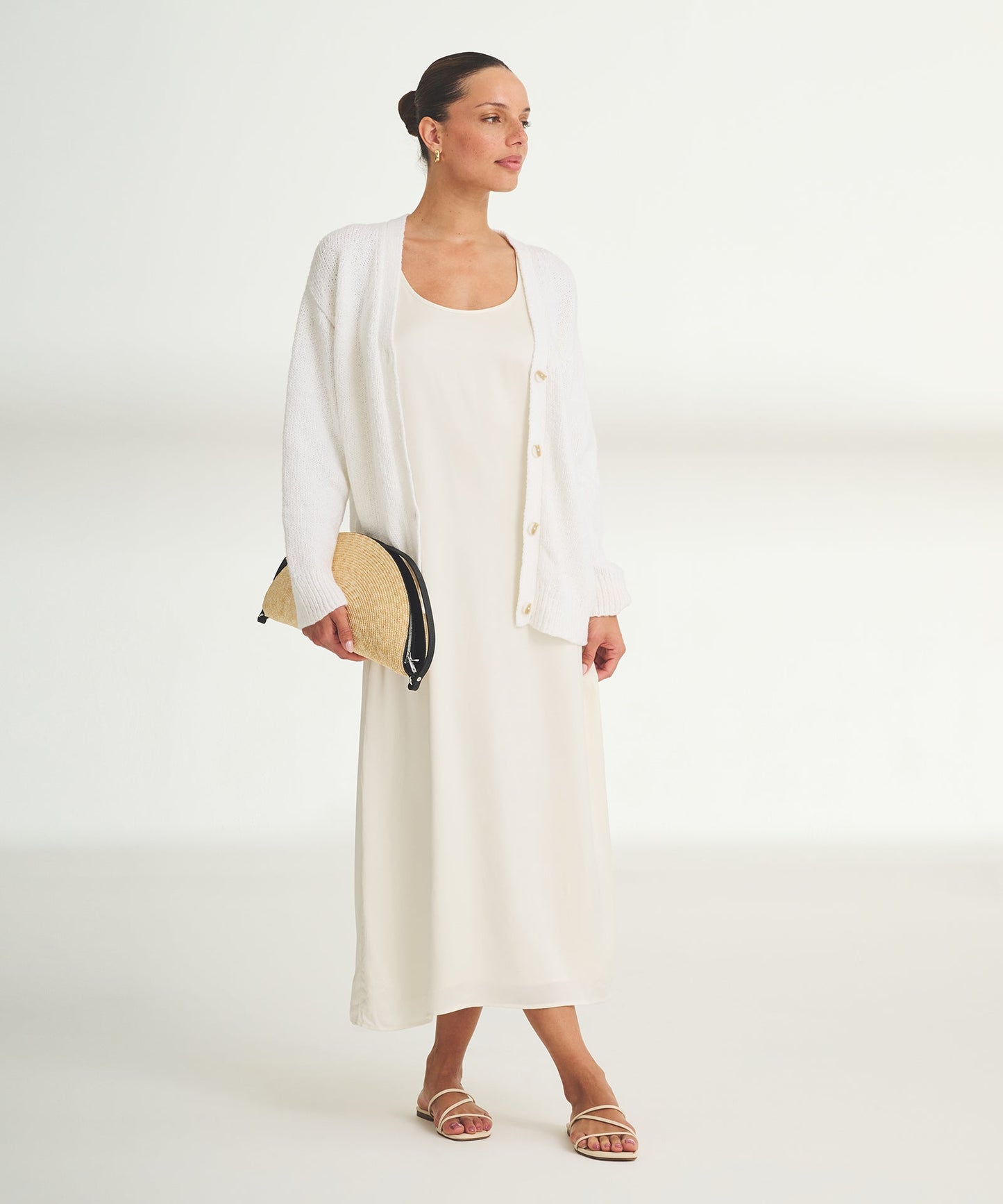 Chunky Cotton Oversized Cardigan