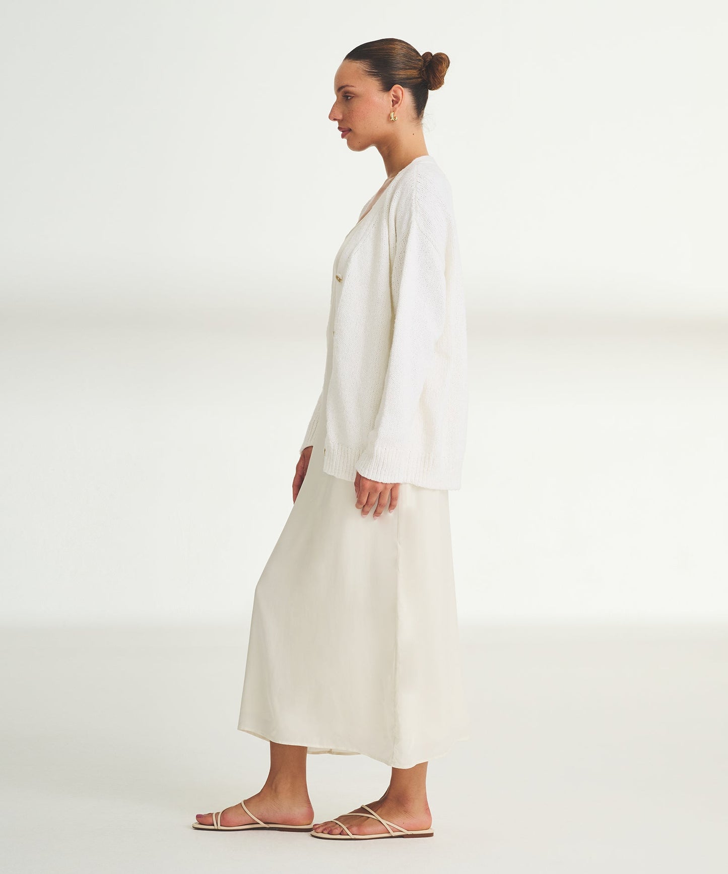 Chunky Cotton Oversized Cardigan