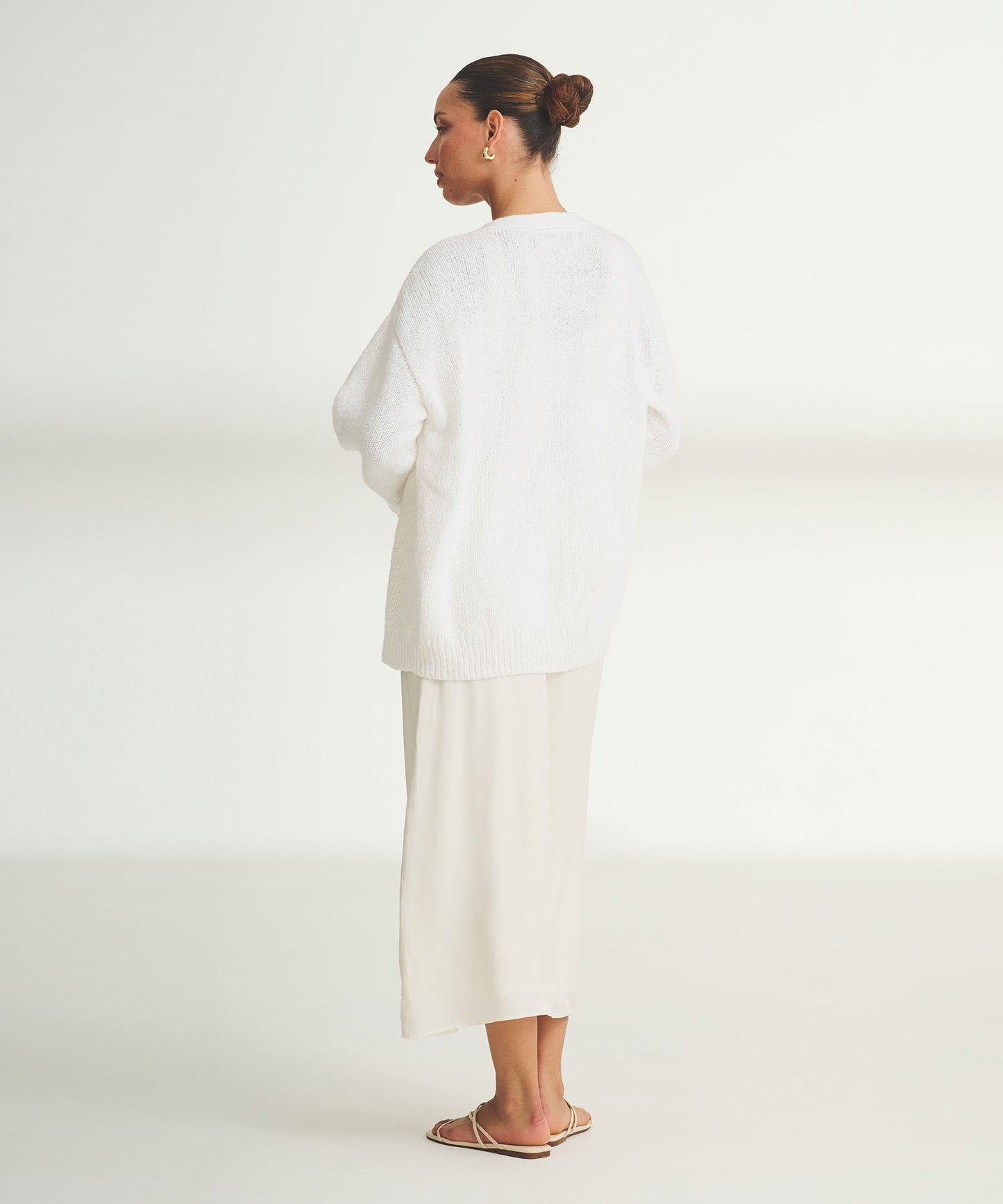 Chunky Cotton Oversized Cardigan