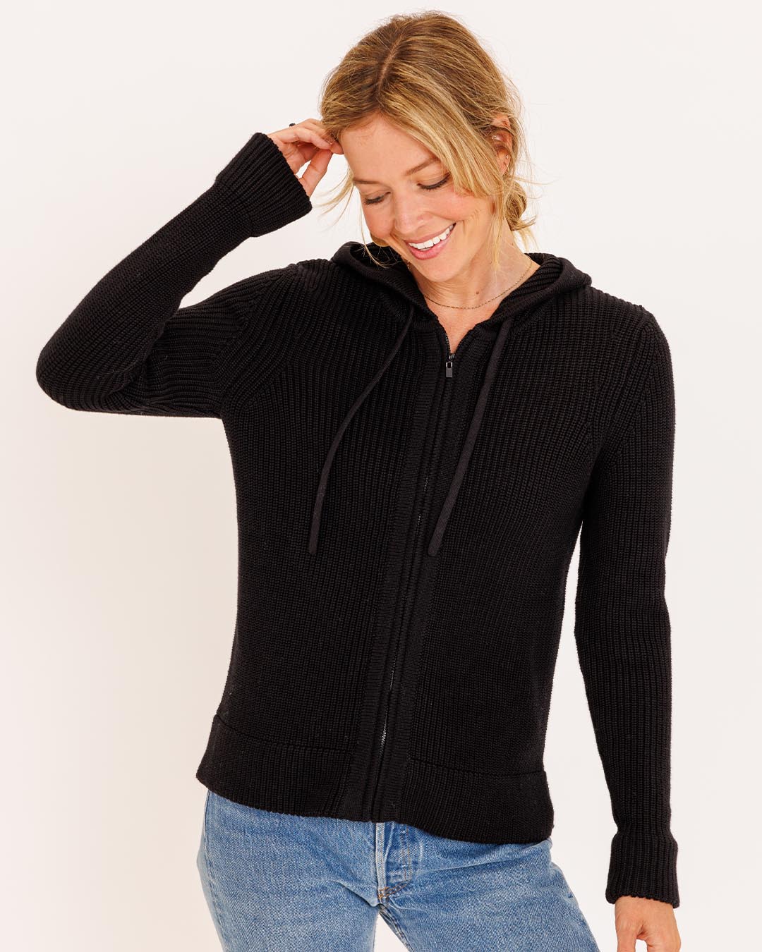 Cotton Fisherman Hoodie