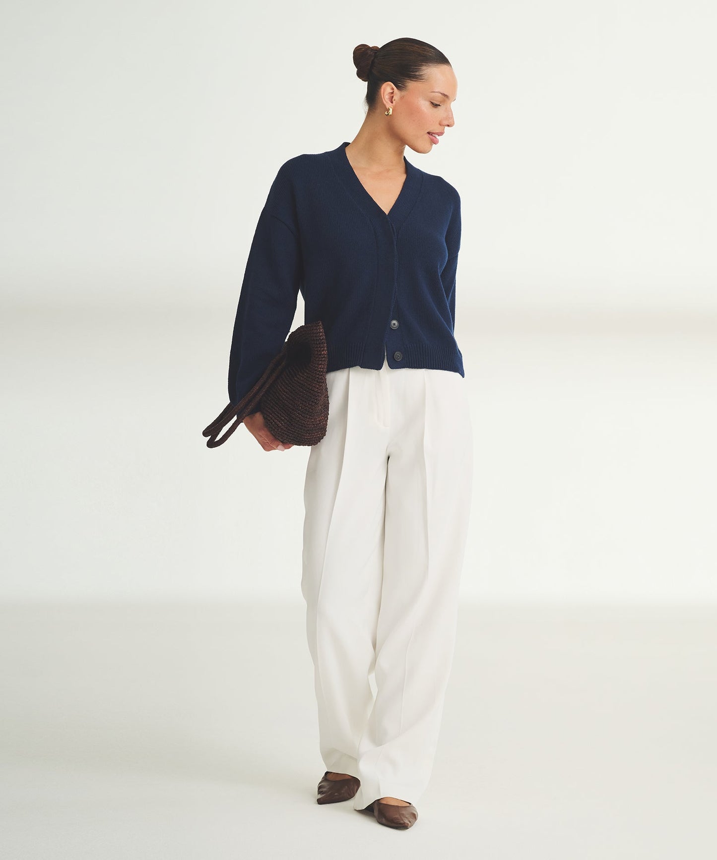 Cotton Relaxed Cardigan