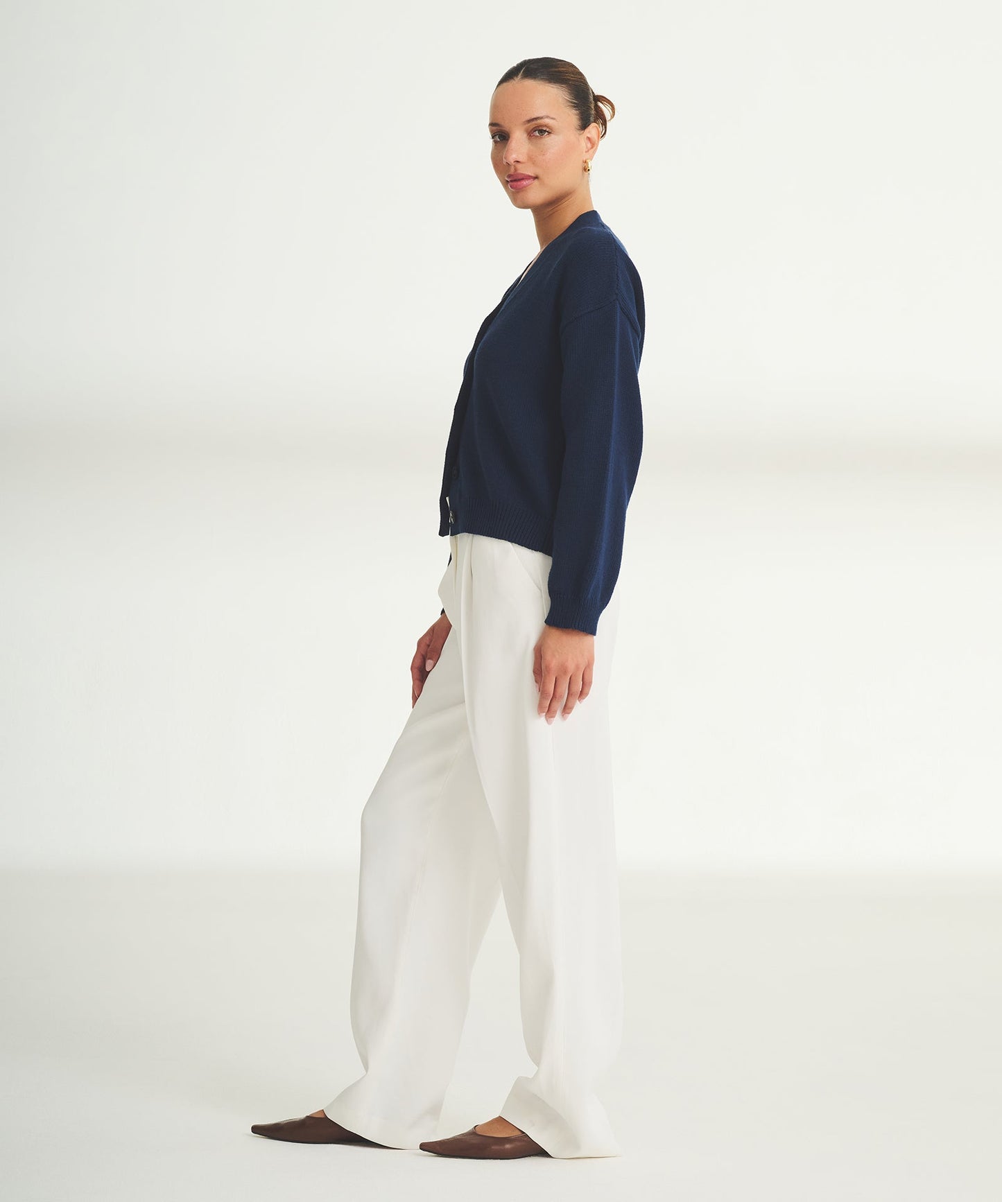 Cotton Relaxed Cardigan