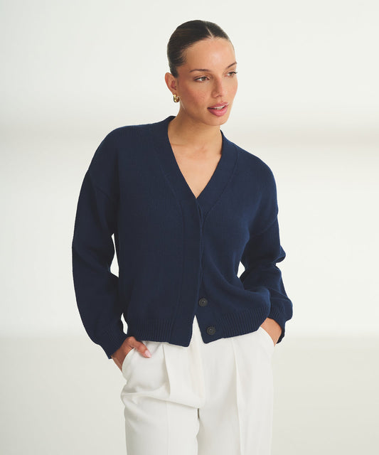 Cotton Relaxed Cardigan
