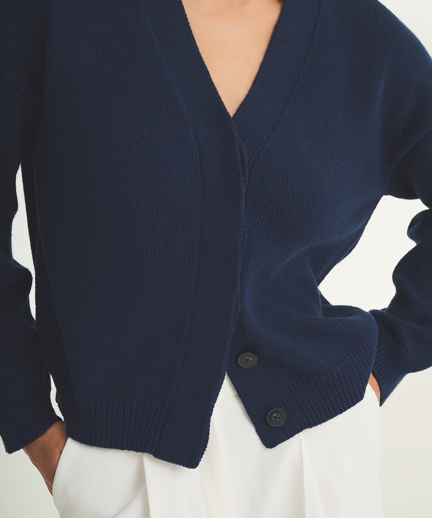 Cotton Relaxed Cardigan