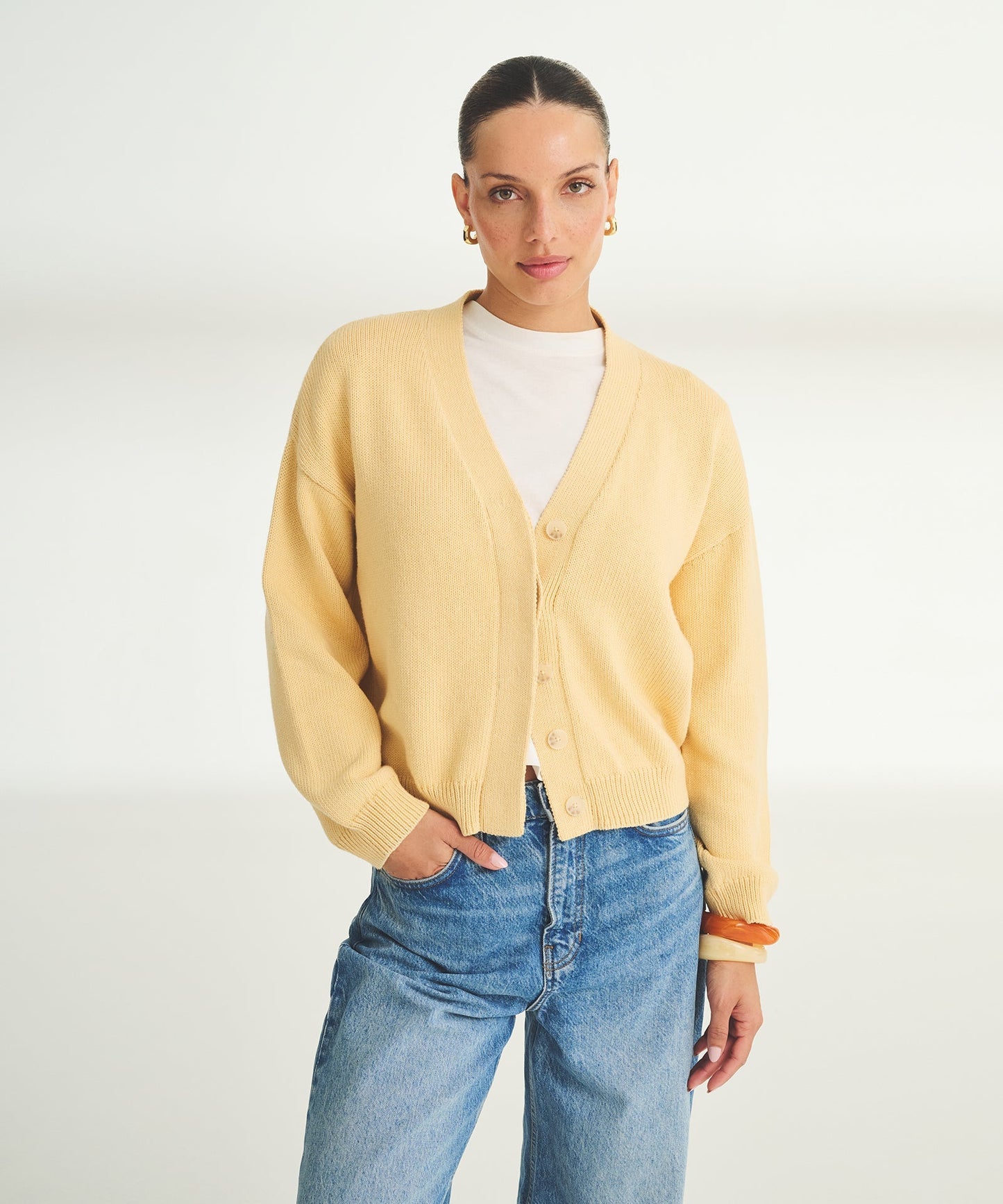 Cotton Relaxed Cardigan