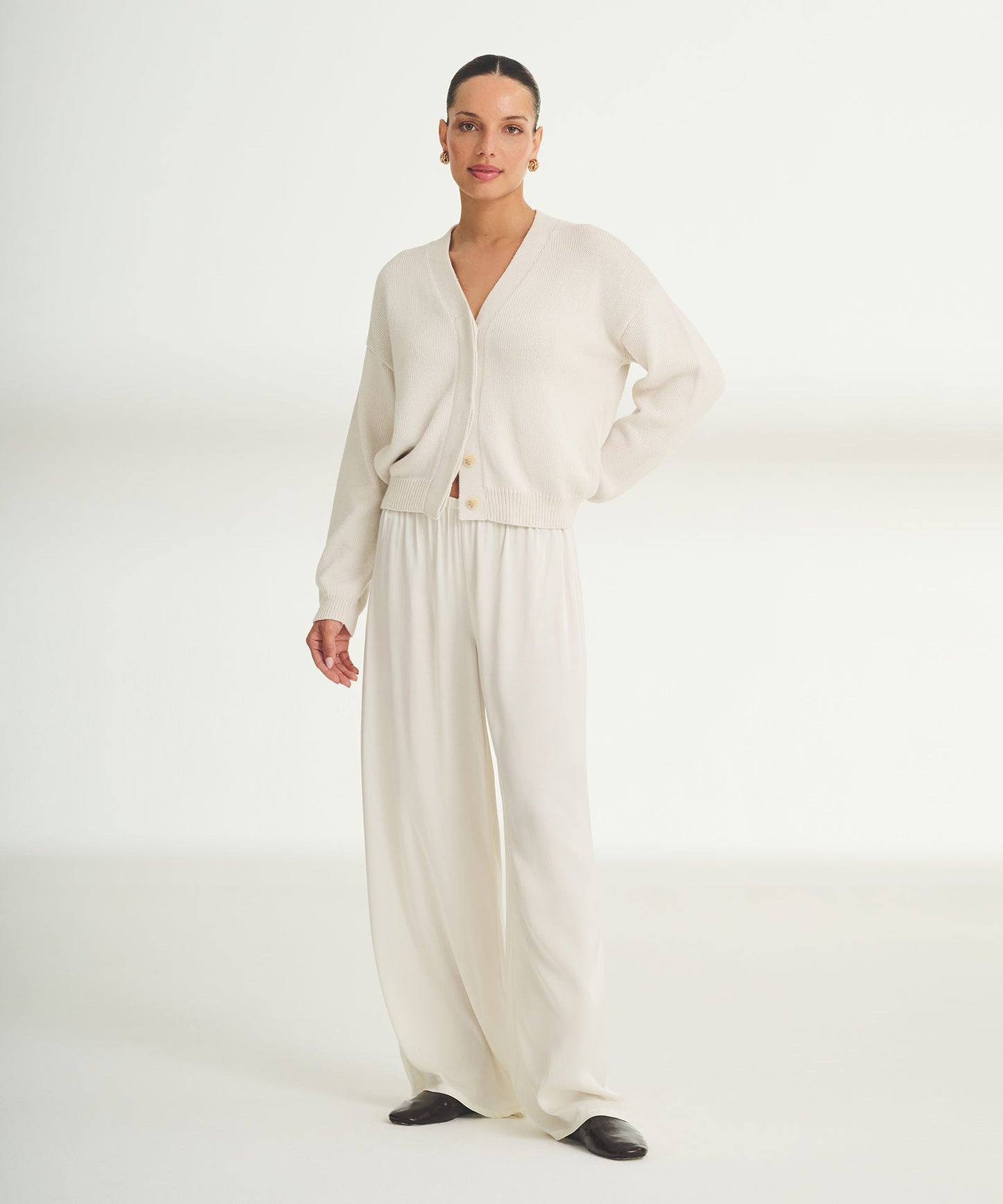 Cotton Relaxed Cardigan