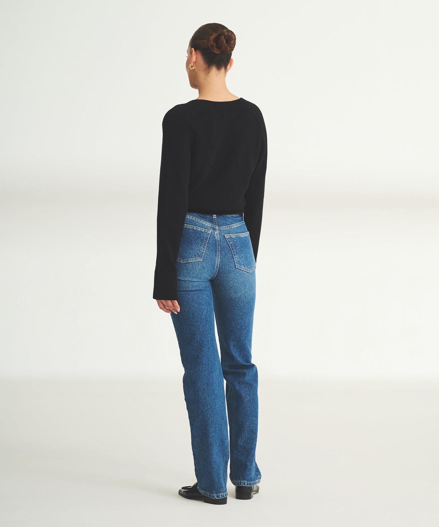 Cotton V-Neck Sweater