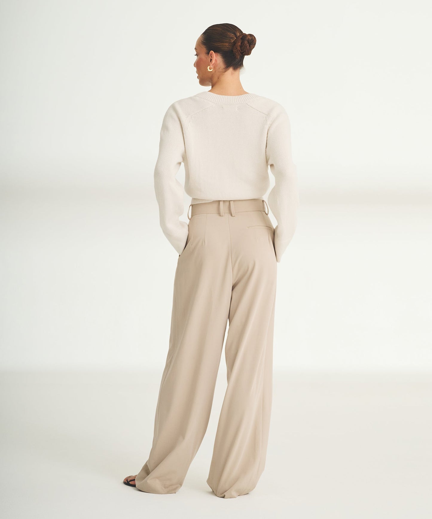 Cotton V-Neck Sweater