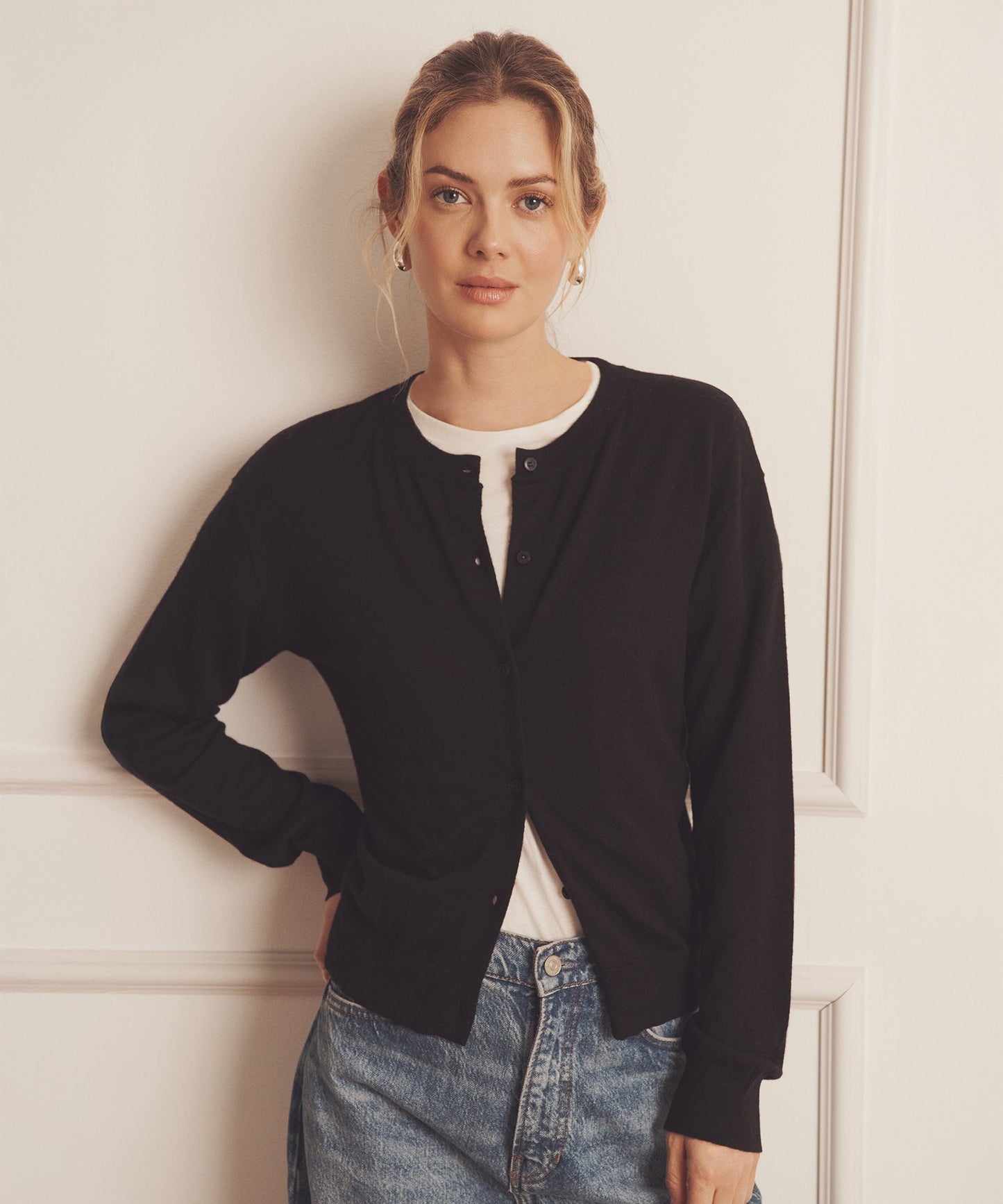 Super Fine Cashmere Classic Cardigan