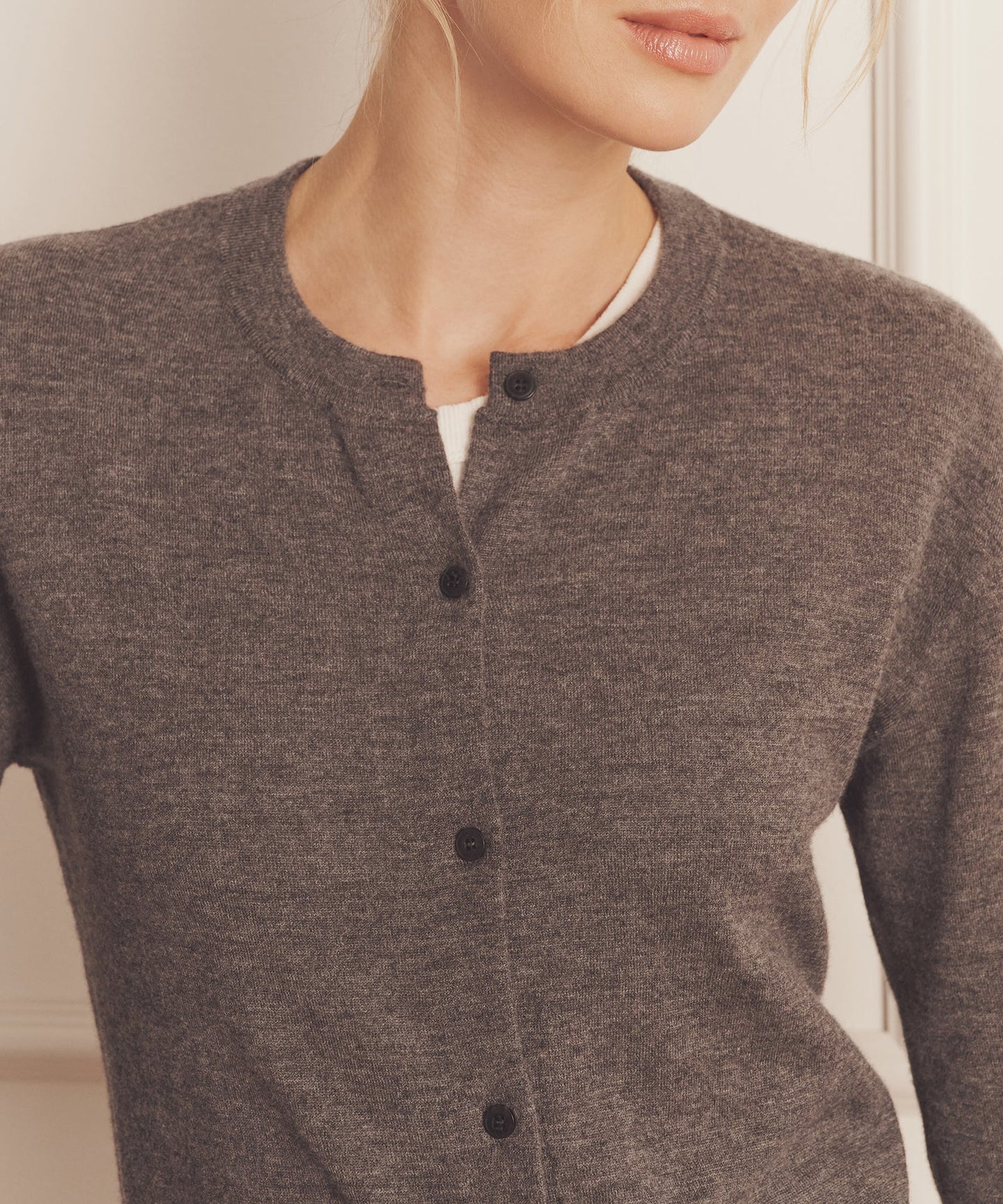 Super Fine Cashmere Classic Cardigan