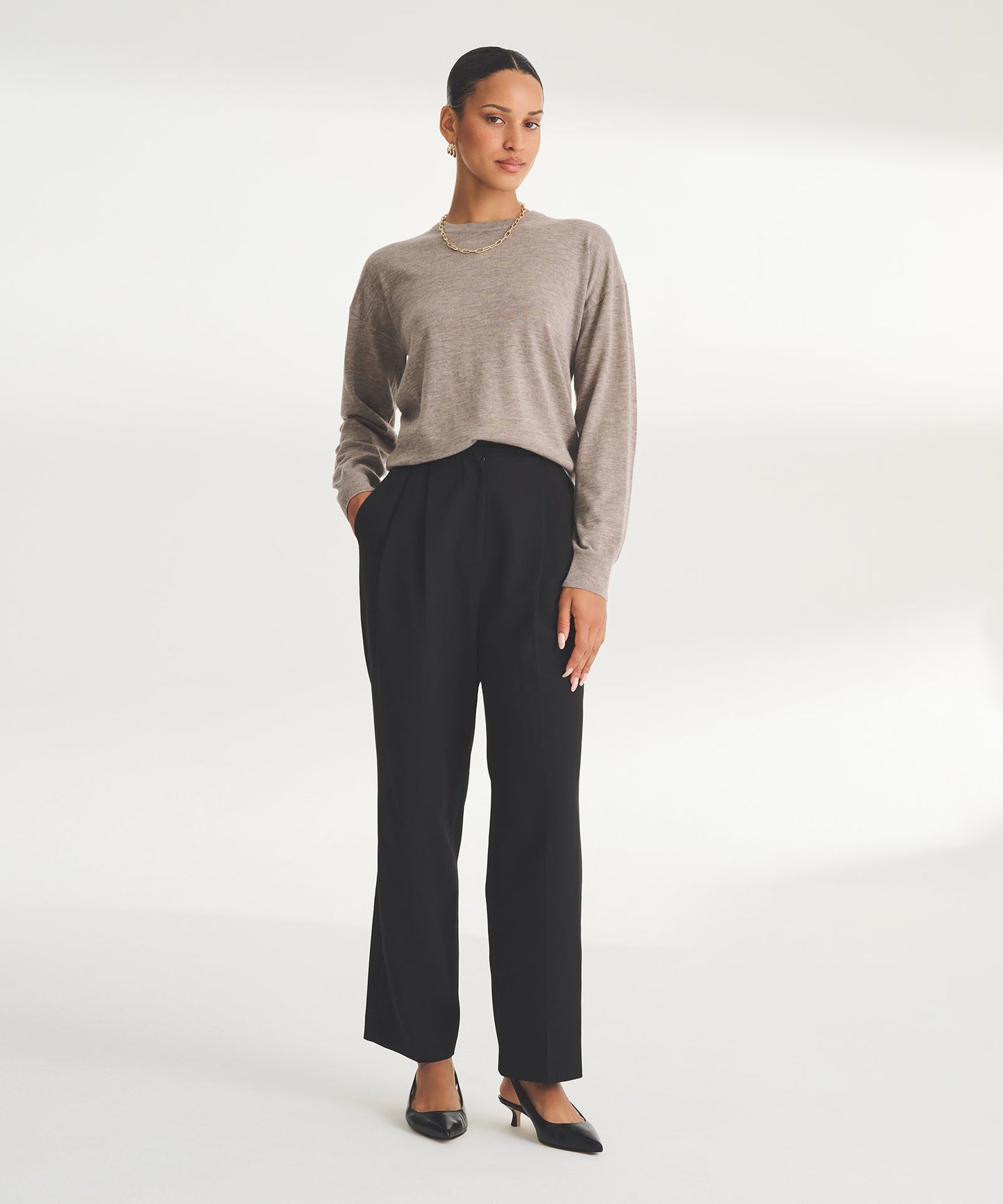 Super Fine Cashmere Crewneck Sweater