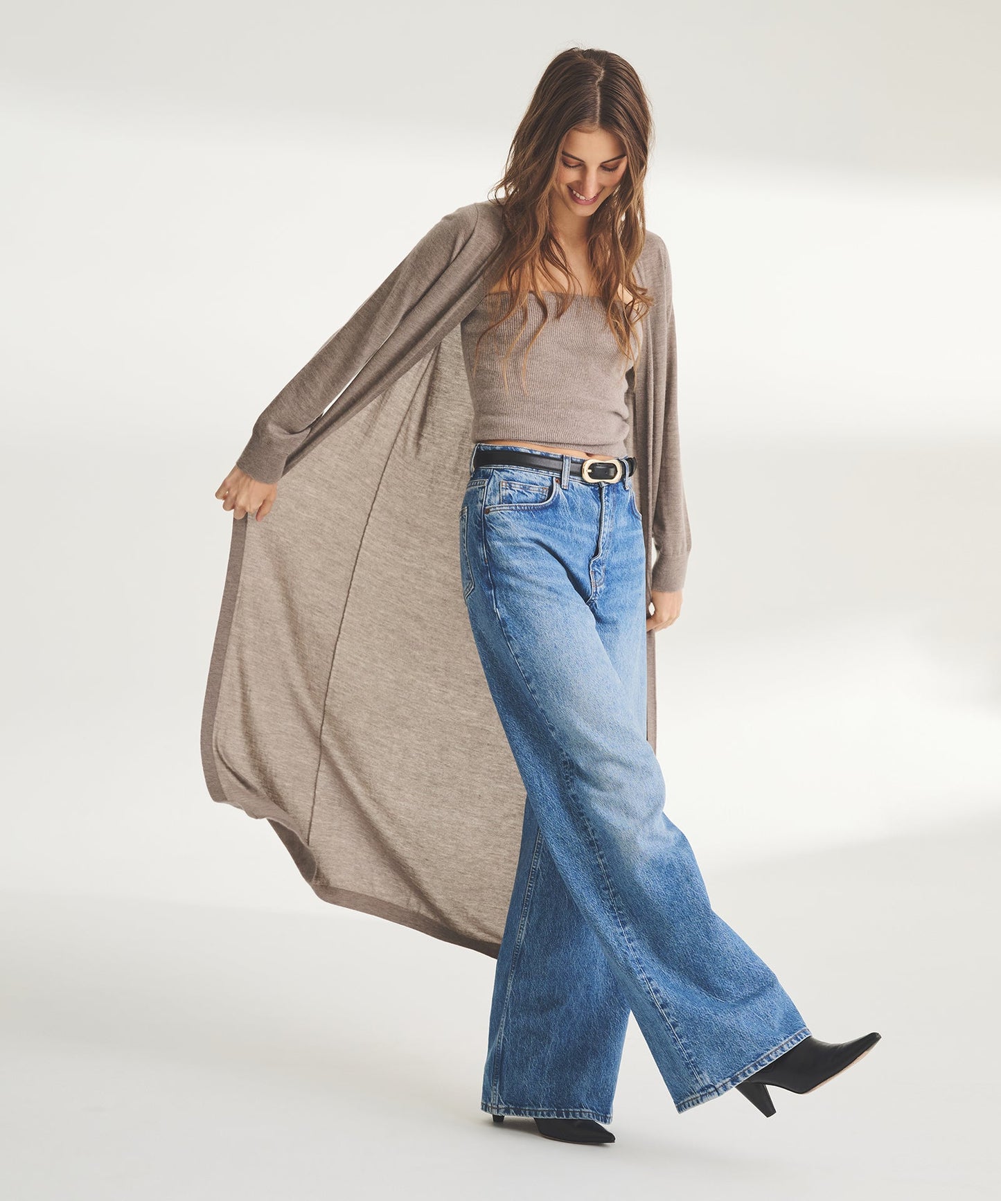 Super Fine Cashmere Duster