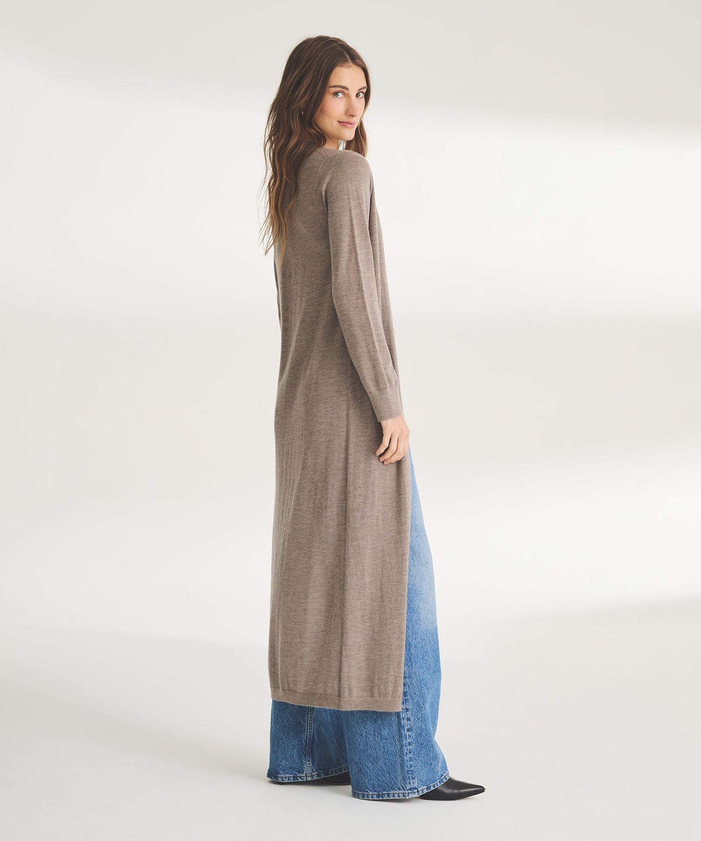 Super Fine Cashmere Duster