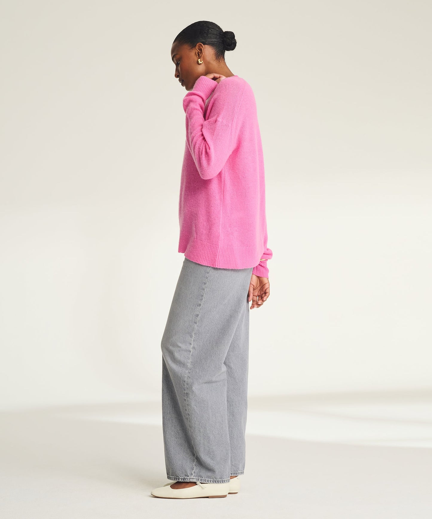 Featherweight Cashmere Crewneck Sweater