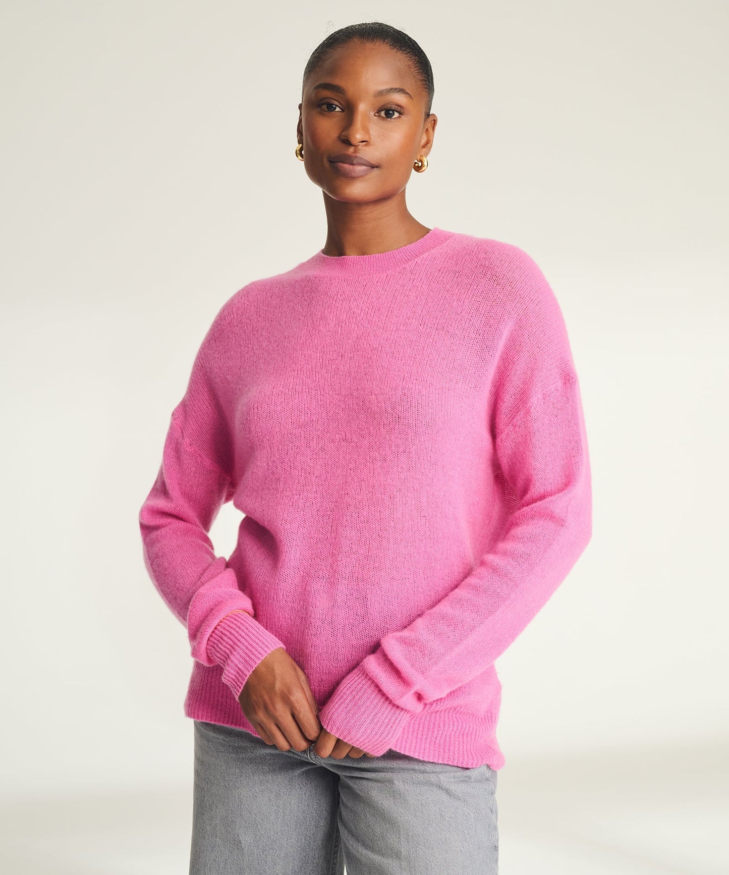 Featherweight Cashmere Crewneck Sweater