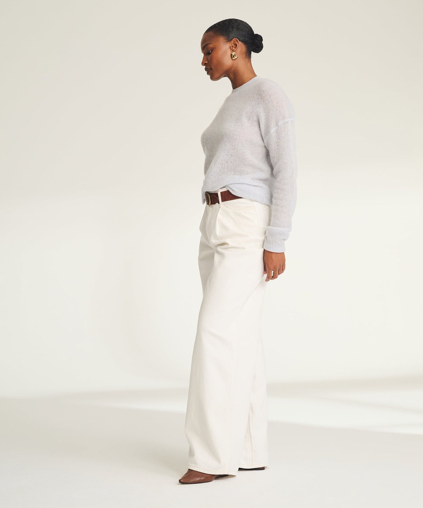 Featherweight Cashmere Crewneck Sweater